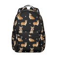 thumbnail image 1 of Retro Dog Poster Backpack - Vintage Style for School & College, Unique Dog Lover Gift, Sturdy Canvas Material, Fits Laptop & Notebooks with Ease, 1 of 6