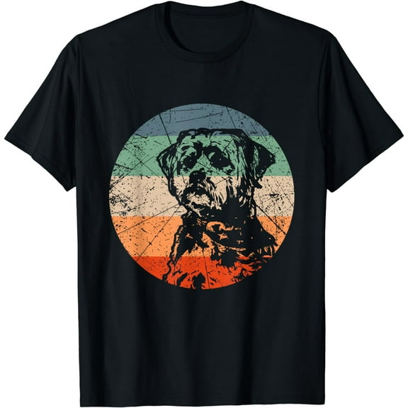 Retro Dog Silhouette - Vintage Shorkie T-Shirt