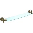 thumbnail image 1 of Retro Dot 24-in Glass Shelf in Antique Brass, 1 of 11