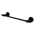 thumbnail image 1 of Retro Dot Collection 18-in Towel Bar in Matte Black, 1 of 9