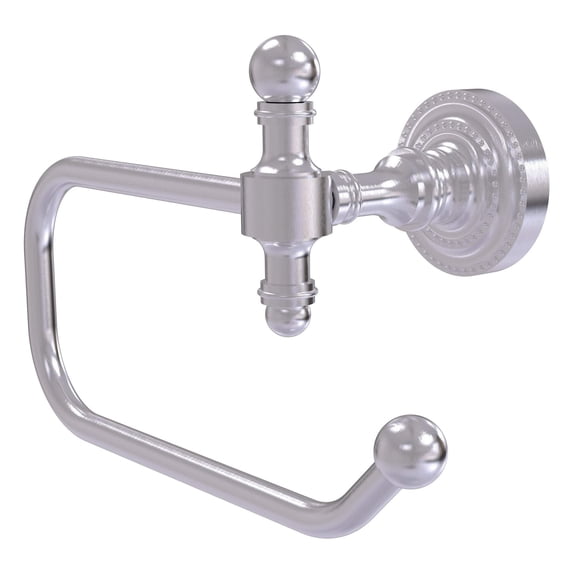 Retro Dot Collection European Style Toilet Tissue Holder in Satin Chrome