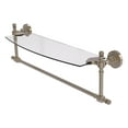 thumbnail image 1 of Retro Dot Collection Glass Vanity Shelf  with Integrated Towel Bar - Antique Pewter / 18 Inch, 1 of 11