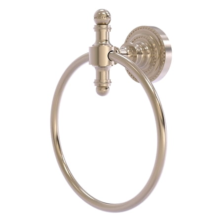 Retro Dot Collection Towel Ring in Antique Pewter