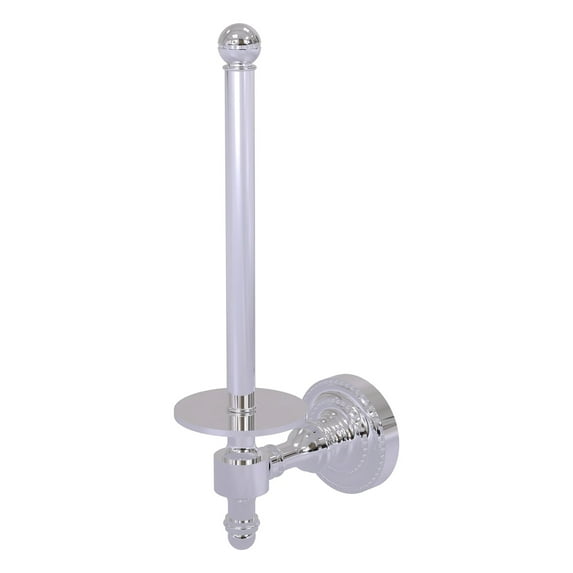 Retro Dot Collection Upright Toilet Tissue Holder in Polished Chrome