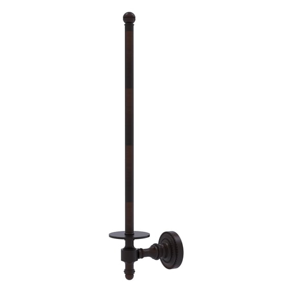 Retro Dot Collection Wall Mounted Paper Towel Holder in Venetian Bronze