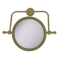 thumbnail image 1 of Retro Dot Collection Wall Mounted Swivel Make-Up Mirror 8 Inch Diameter with 2X Magnification, 1 of 11