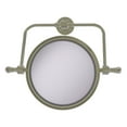 thumbnail image 1 of Retro Dot Collection Wall Mounted Swivel Make-Up Mirror 8 Inch Diameter with 4X Magnification, 1 of 11