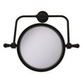 thumbnail image 1 of Retro Dot Collection Wall Mounted Swivel Make-Up Mirror 8 Inch Diameter with 4X Magnification, 1 of 11