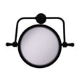 thumbnail image 1 of Retro Dot Collection Wall Mounted Swivel Make-Up Mirror 8 Inch Diameter with 5X Magnification, 1 of 11