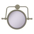 thumbnail image 1 of Retro Dot Collection Wall Mounted Swivel Make-Up Mirror 8 Inch Diameter with 5X Magnification, 1 of 11