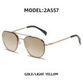 thumbnail image 1 of Mens Sunglasses Retro Full Frame Diamond Cut Lightweight UV400 For Sun Protection Fishing Outing Outdoor Stage, 1 of 4