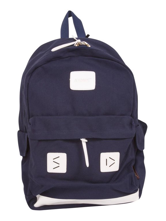 Retro Double Tab Backpack - Navy