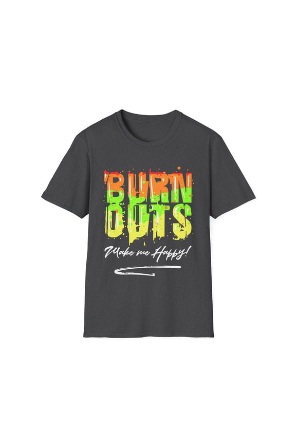 Retro Drag Race Burn Outs Aesthetic Graphic Gift Vintage Drifting Hillclimbing Men Women Unisex Softstyle T-Shirt