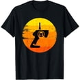 thumbnail image 1 of Retro Drag Racing RC Car Enthusiast Mini Car Slot Car Racer T-Shirt Men women T-shirt black, gift. Sizes: S, M,L, XL, 2XL, 3XL, 4XL, 1 of 4