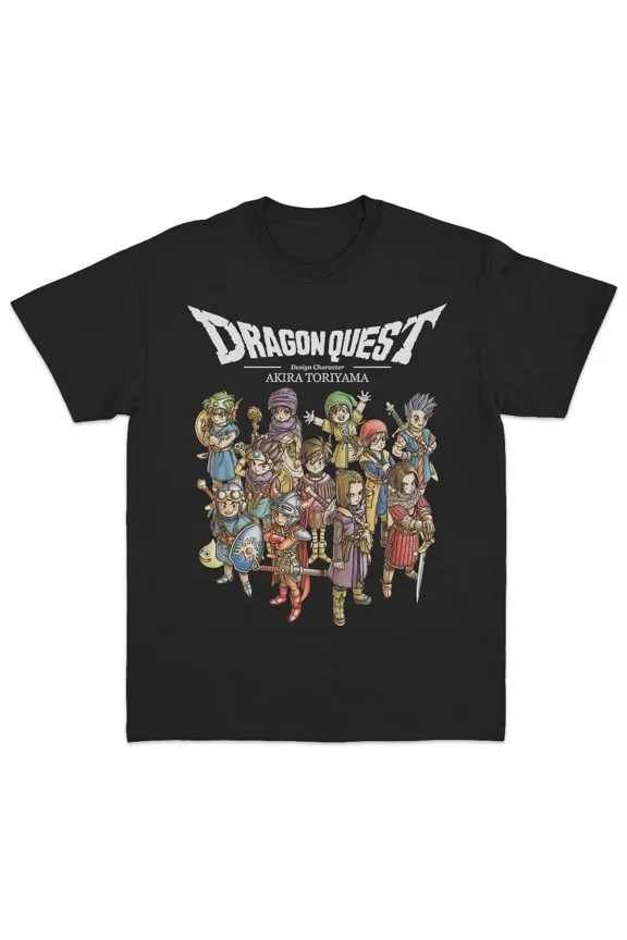 Retro Dragon Quest video game boot Tee Unisex Short Sleeve Shirt S-5XL