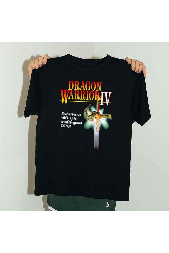 Retro Dragon Warrior 4 IV NES Video Game Fan Unisex T-Shirt up to 5XL