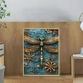 thumbnail image 1 of Taicans Retro Dragonfly Metal Wall Art,3D Simulation Iron Wall Hanging,Waterproof & Sunproof,Rustproof & Fade-Free,Ideal for Thanksgiving/Christmas Gifting,Easy Installation 11.81x7.87in, 1 of 6