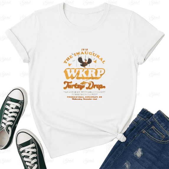 Retro Drop The Inaugural WKRP Turkey 1978 Vintage Unisex T-Shirt, up to size 5XL