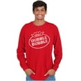 thumbnail image 1 of Retro Dubble Bubble Vintage Classic Logo Long Sleeve TShirt Men Women Brisco Brands L, 1 of 5