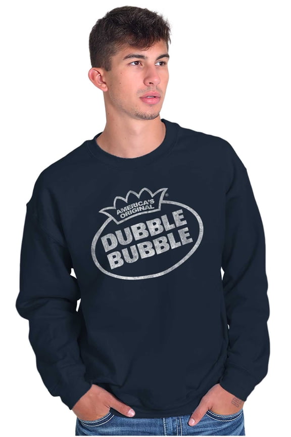 Retro Dubble Bubble Vintage Classic Logo Sweatshirt for Men or Women Brisco Brands X