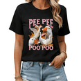 thumbnail image 1 of Retro Duck Collage Funny Quote Graphic Tees Womans T-shirt Black/White S-5XL Shirts Daily Casual Tops, 1 of 4