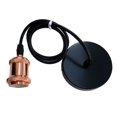 thumbnail image 1 of Retro E27 Ceiling Lamp Holder Pendant Light Socket Screw Fitting Base with Wire, 1 of 7