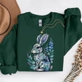 thumbnail image 1 of Retro Easter Bunny Blowing Gum – T-Shirt, Hoodie & Sweatshirt – Fun Holiday Apparel – Spring Celebrations, 1 of 6