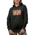 thumbnail image 1 of Retro Eat Sleep Dance Repeat Merch Gift Ideas for Dancers Black Hooded Sweatshirt or Hoodie, 2XL, 1 of 5
