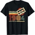 thumbnail image 1 of Retro Edition 1984 Cassette Tape 40th Birthday T-Shirt, 1 of 2