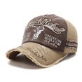thumbnail image 1 of Retro Embroidered Letter Washed Baseball Hat Sunshade Hat A2M8 M5L7 X3W1 K5, 1 of 1