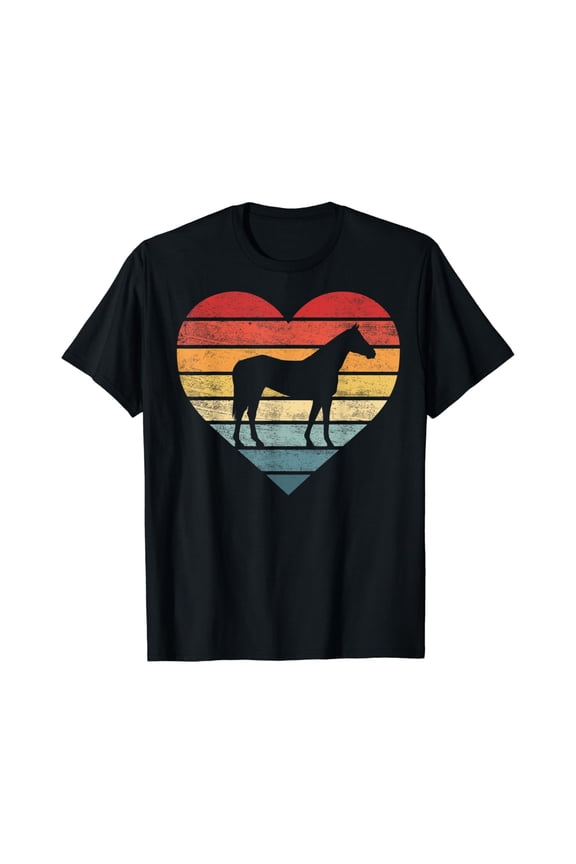 Retro Equestrian Horse Lover T-Shirt All Size S-5Xl
