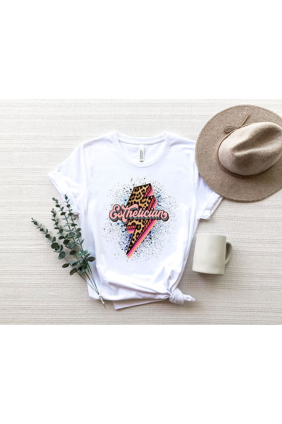 Retro Esthetician Shirt, Cosmetology Beautician Shirt, Makeup Artist Shirt, Skincare Beauty Salon Shirt All Size S-5Xl