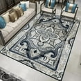 thumbnail image 1 of Retro Ethnic Style Living Room Carpets Sofas ration Bedroom Carpet Non-Slip Floor Mat Washable Study Lounge Large Area Rugs, 1 of 5