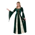 Retro European Long Dress Drama Performance Goddess Halloween Costume