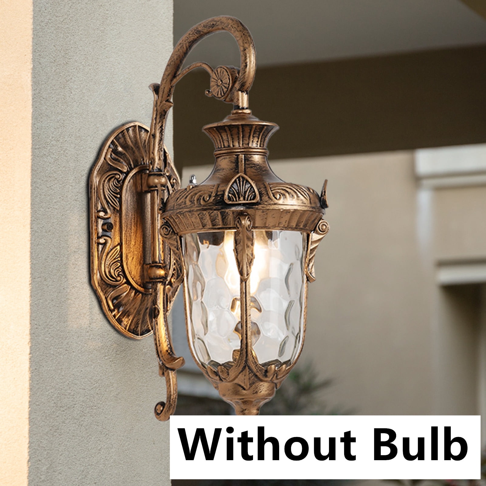 Retro Exterior Wall Mount Light Fixture Lantern Sconce Porch Garden