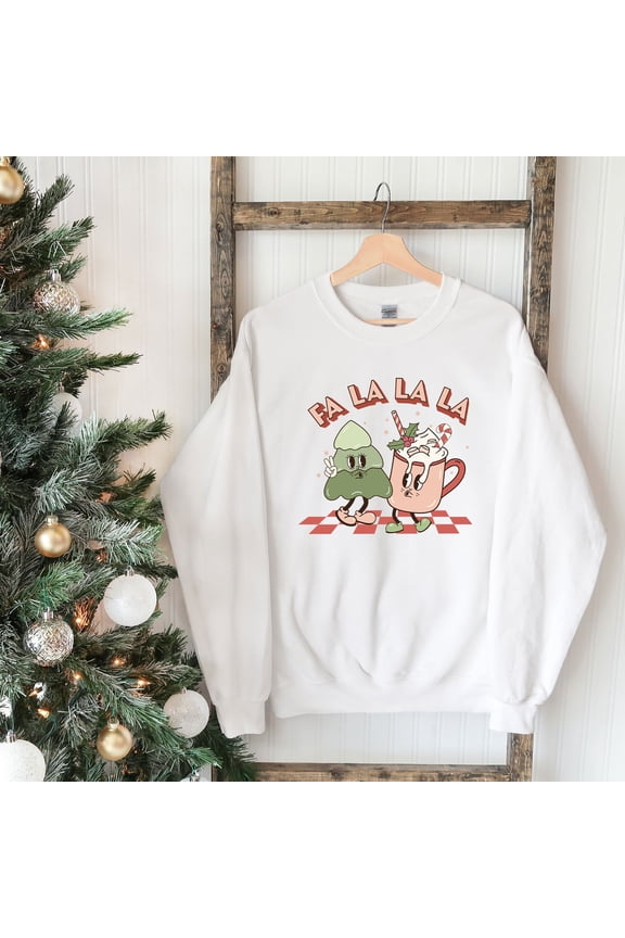 Retro Fa La La | Sweatshirt