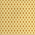 thumbnail image 1 of Ambesonne Retro Fabric by the Yard Upholstery, Old Fashioned Rhombus, 3 Yards, Pale Yellow Amber, 1 of 4