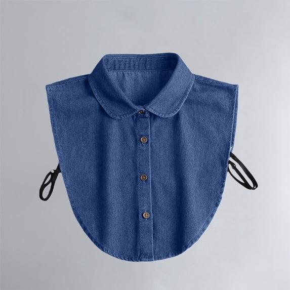 Retro Fake Collar for Women Men Detachable Half High Collar Adjustable Classic Shirt Collar Vintage-Inspired Faux Collar Daily Casual Women'S Collar No Extra Shirt Fake Collar 2026 Sales Under $1
