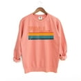 thumbnail image 1 of Retro Fall Stripes | Garment Dyed Sweatshirt, 1 of 4