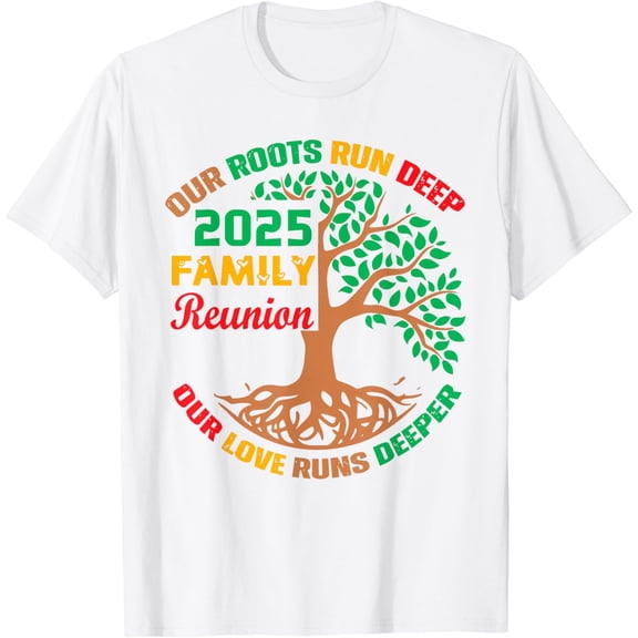 Retro Family Reunion Party 2025 T-Shirt