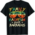 Retro Family Vacation 2025 Barbados Trip Matching Group Cool TShirt