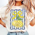 thumbnail image 1 of Retro Fancy Lemon Coquette Bow Shirt, Mama Lemon Everyday Shirt, Preppy Design Shirt, Little Girl Shirt, Trendy Lemon Shirt, Summer Shirt, 1 of 5