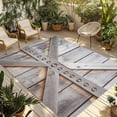 thumbnail image 1 of Retro Farms Outdoor Rug for Patio/Deck/Porch, Non-Slip Large Area Rug 3 x 5 Ft, Farmhouses Vintage Cabin Barn Wood Plank Indoor Outdoor Rugs Washable Area Rugs, Reversible Camping Rug Carpet Runner, 1 of 8