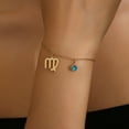 thumbnail image 1 of Retro Fashion Constellation Bracelet Inlaid With Blue Zircon, 1 of 2