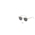 thumbnail image 1 of Retro Sunglasses Korean Fashion Simple Lightweight Eyewear with Resin Lens and PC Frame Street Shot Look Frame Width, 1 of 4