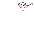 thumbnail image 1 of Retro Sunglasses Korean Fashion Simple Lightweight Eyewear with Resin Lens and PC Frame Street Shot Look Frame Width, 1 of 4