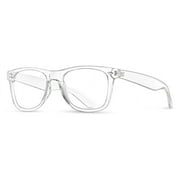 Retro Fashion Nerd Non-Prescription Clear Lens Glasses for Men Women - Pretend Cosplay Costume Fake Eyeglasses