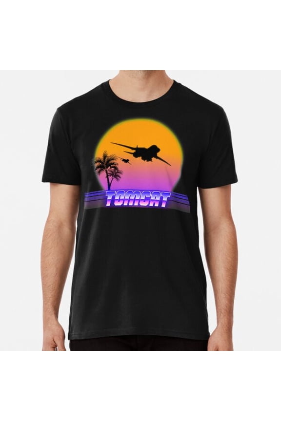 Retro Fighter Jet Sunset Flight Shirt S-5XL Best Shirt