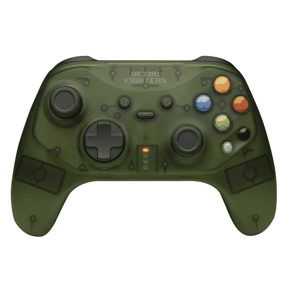 Retro Fighters Hunter Wireless Gamepad (Green)