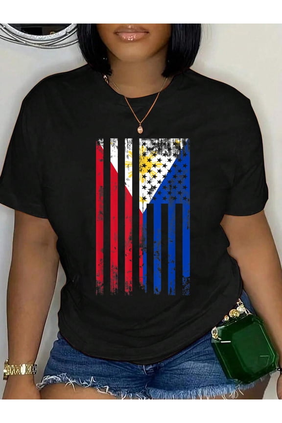 Retro Filipino Flag Philippines T-Shirt